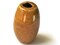 40mm Brown Tube Bead Vintage Macrame Bead Ceramic Large Hole Bead bD2